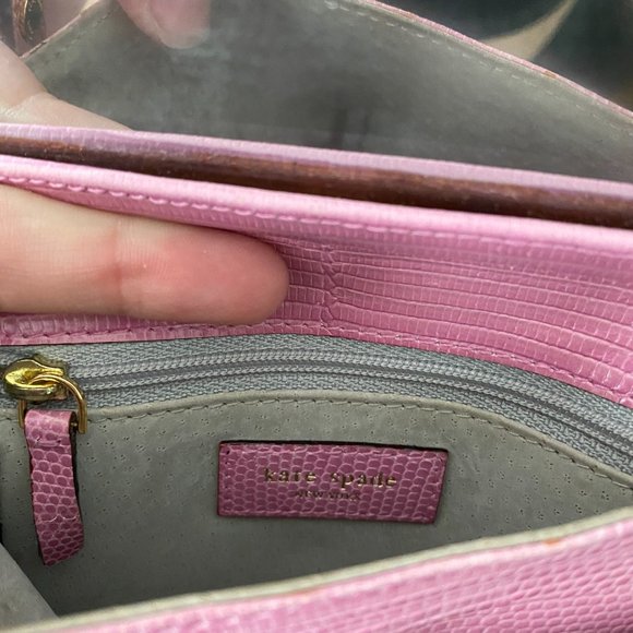 Vintage Faded Pink Kate Spade Wristlet Purse - Picture 5 of 6